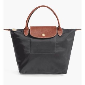 Longchamp 'Mini Le Pliage' Handbag black